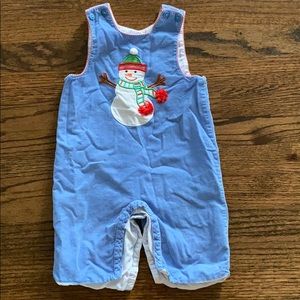 Claire & Charlie Corduroy Snowman Longall